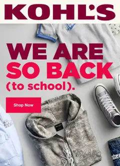Preview of Kohl's weekly ads valid from 07/23/2026