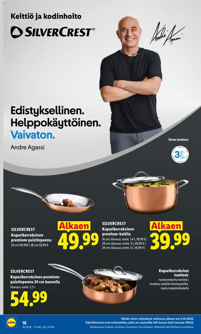 Uusi Lidl tarjouslehti alkaen 05/10