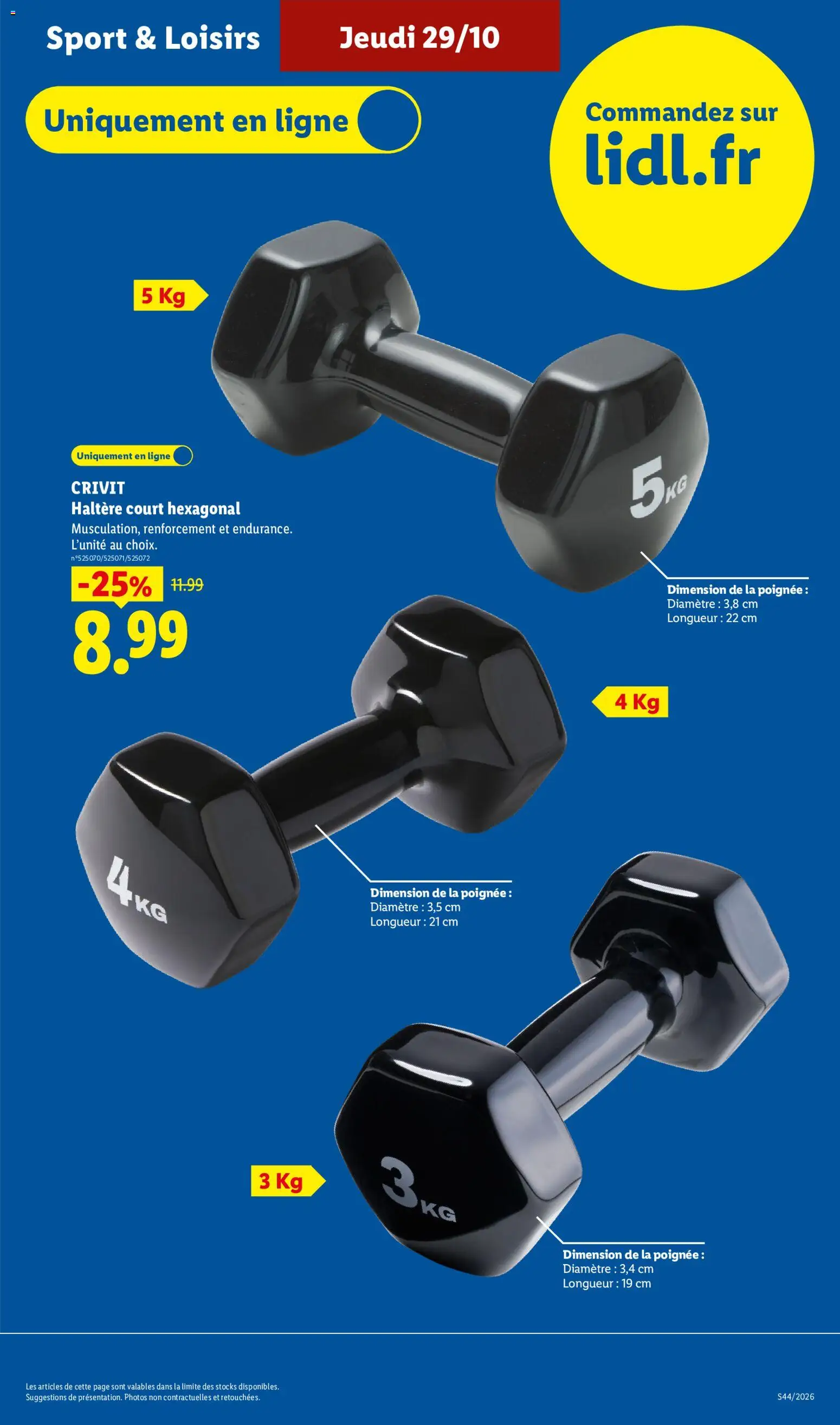 Prévisualisation de LIDL catalogue du magasin LIDL formulaire valide 29/10/2026 - Crivit
