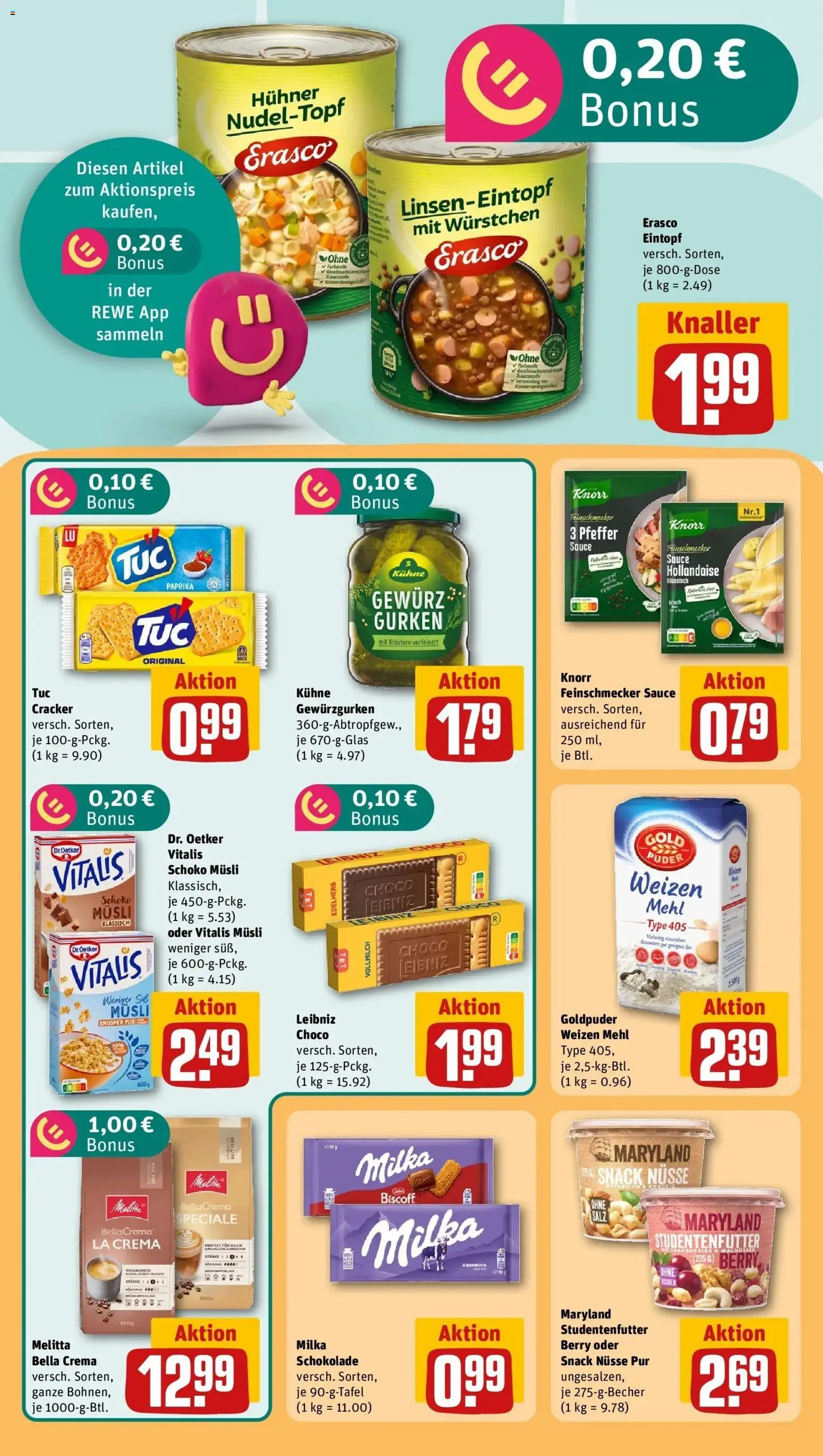 Vorschau von dem Prospekt des Geschäftes Rewe, gültig ab dem 12.10.2026