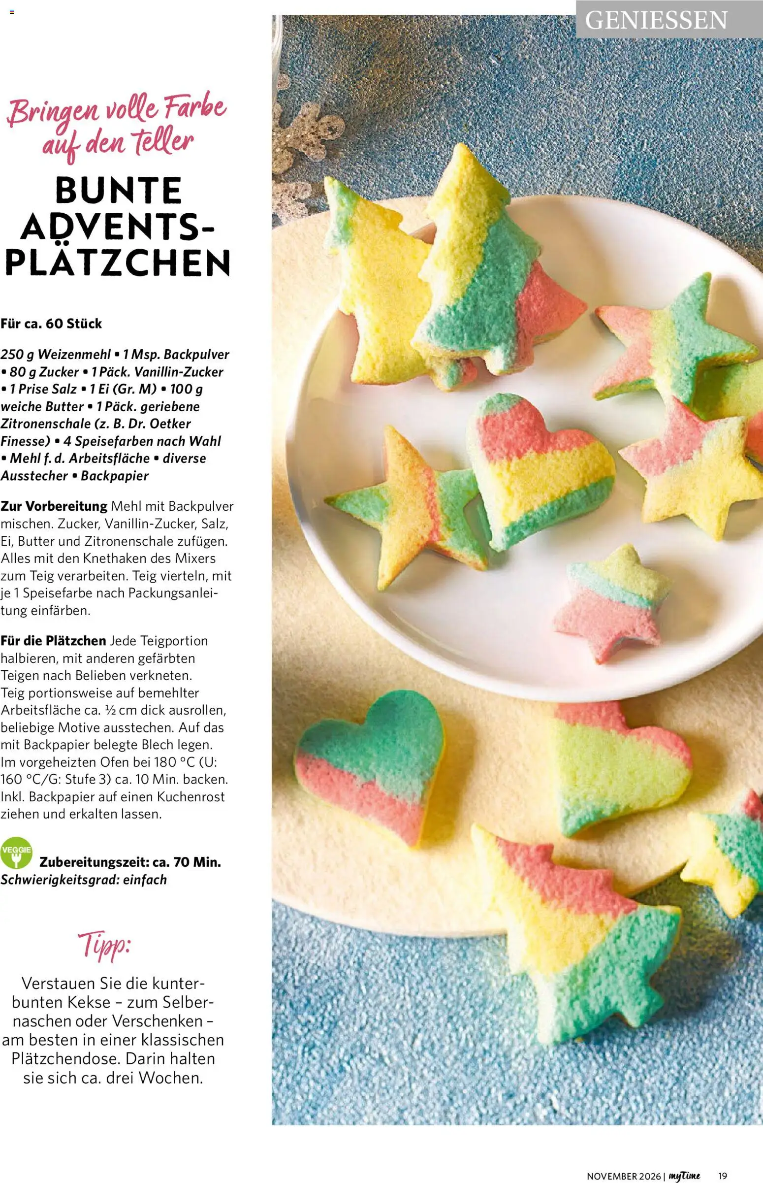 Vorschau von dem Prospekt des Geschäftes Combi, gültig ab dem 01.11.2026 - Butter, Ofen, Mehl, Zucker, Kekse, Salz, Weizenmehl