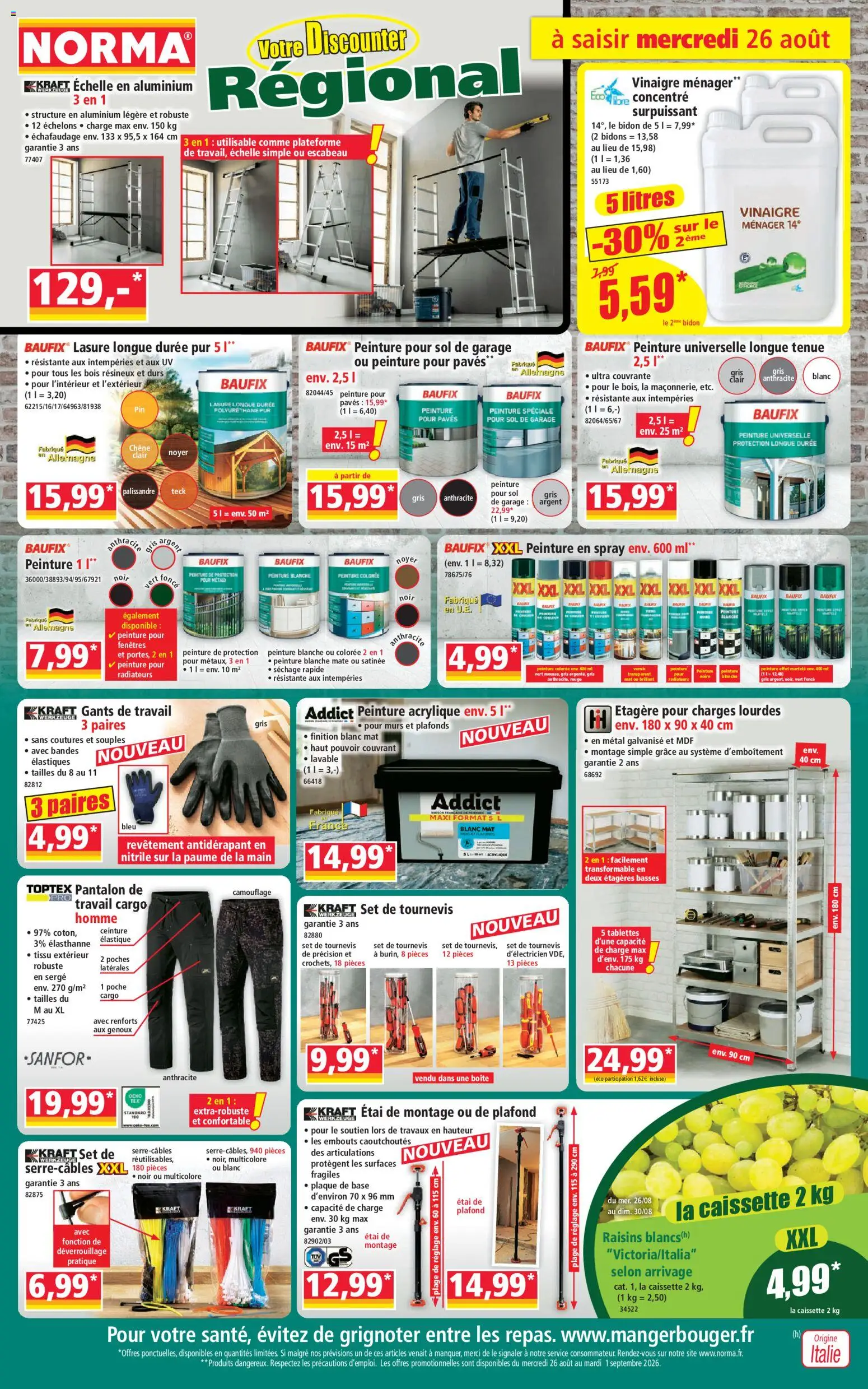 Prévisualisation de Norma catalogue du magasin Norma formulaire valide 26/08/2026