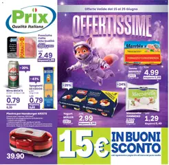 Anteprima dell'opuscolo Prix volantino Verona dal negozio Prix valido da 15/06/2026