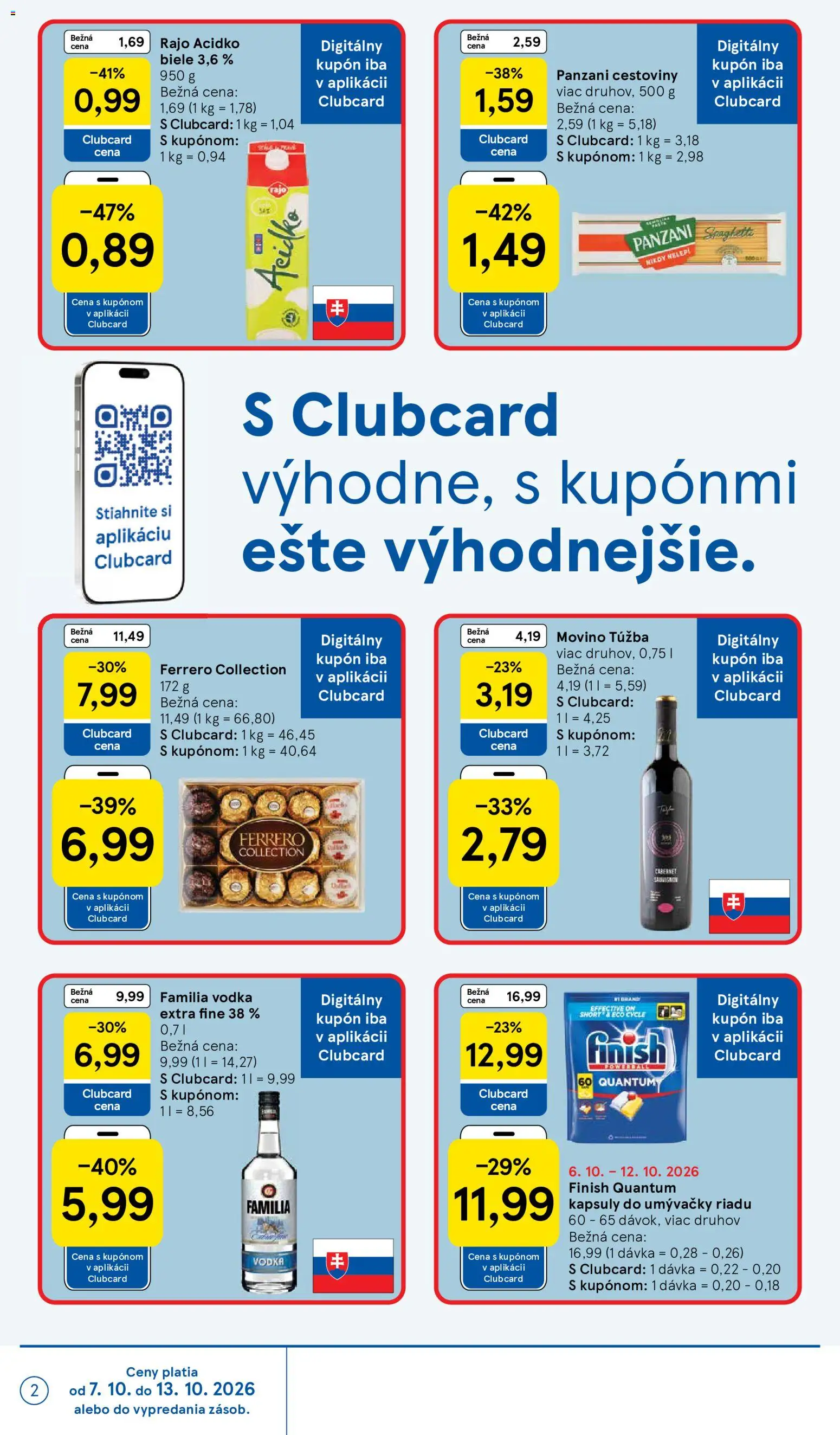 Náhľad Tesco letáku platného od 07.10.2026