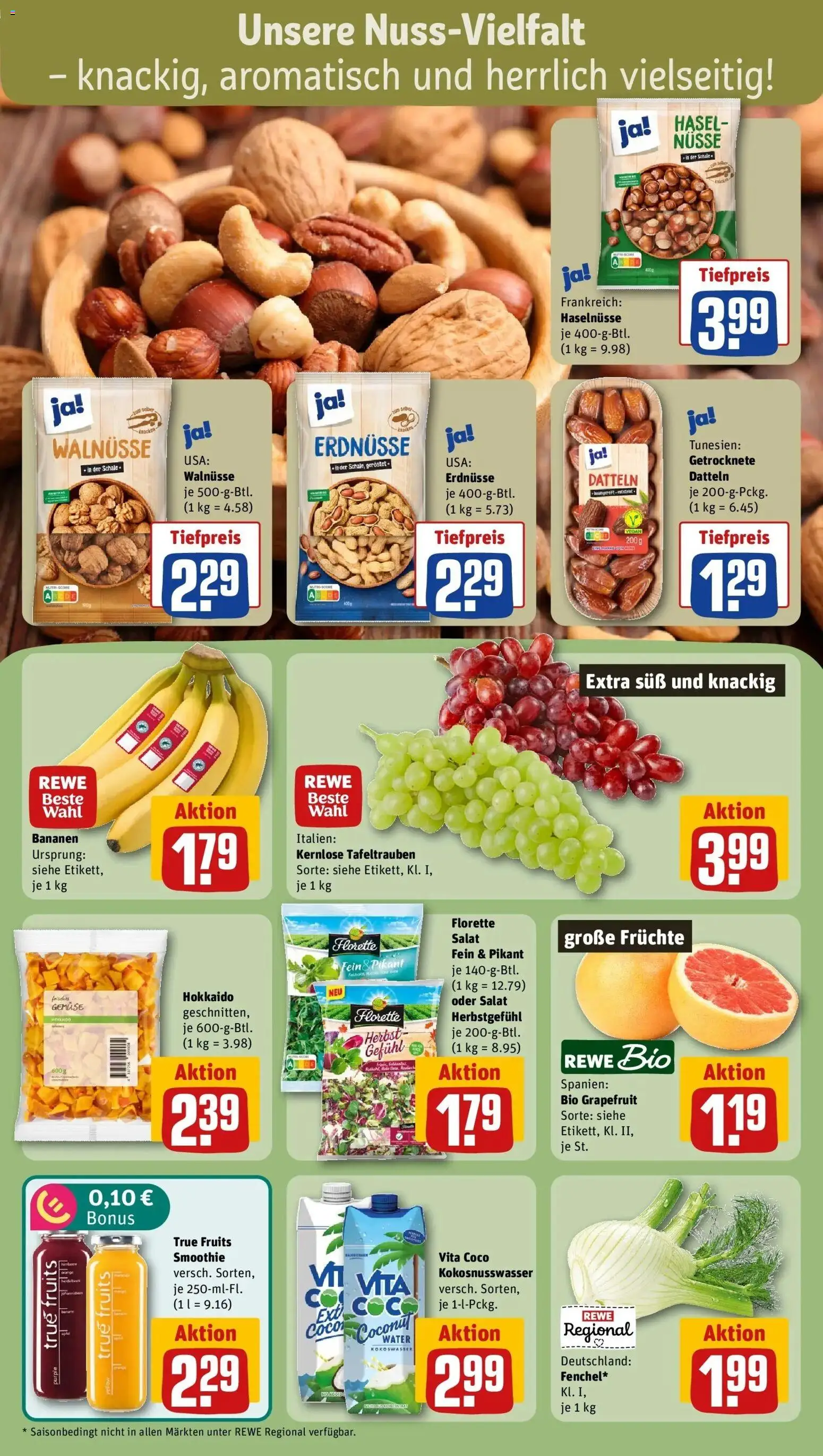 Vorschau von dem Prospekt des Geschäftes Rewe, gültig ab dem 26.10.2026