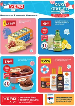 Pregled SuperVERO kataloga - važi od 25.06.2026