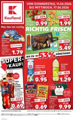 Vorschau von dem Prospekt des Geschäftes Kaufland, gültig ab dem 11.06.2026