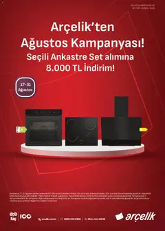 Arçelik Arçelik - Ankastre Kataloğu 17.08.2026 - Broşürünün önizlemesi