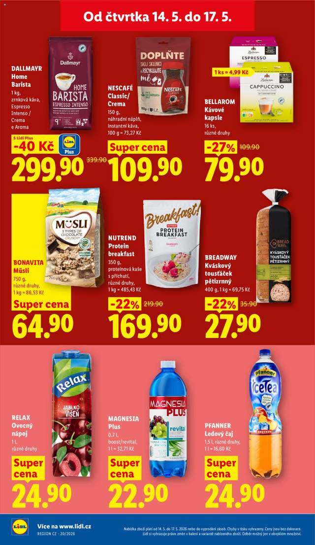 Nový Lidl leták od 14.05.