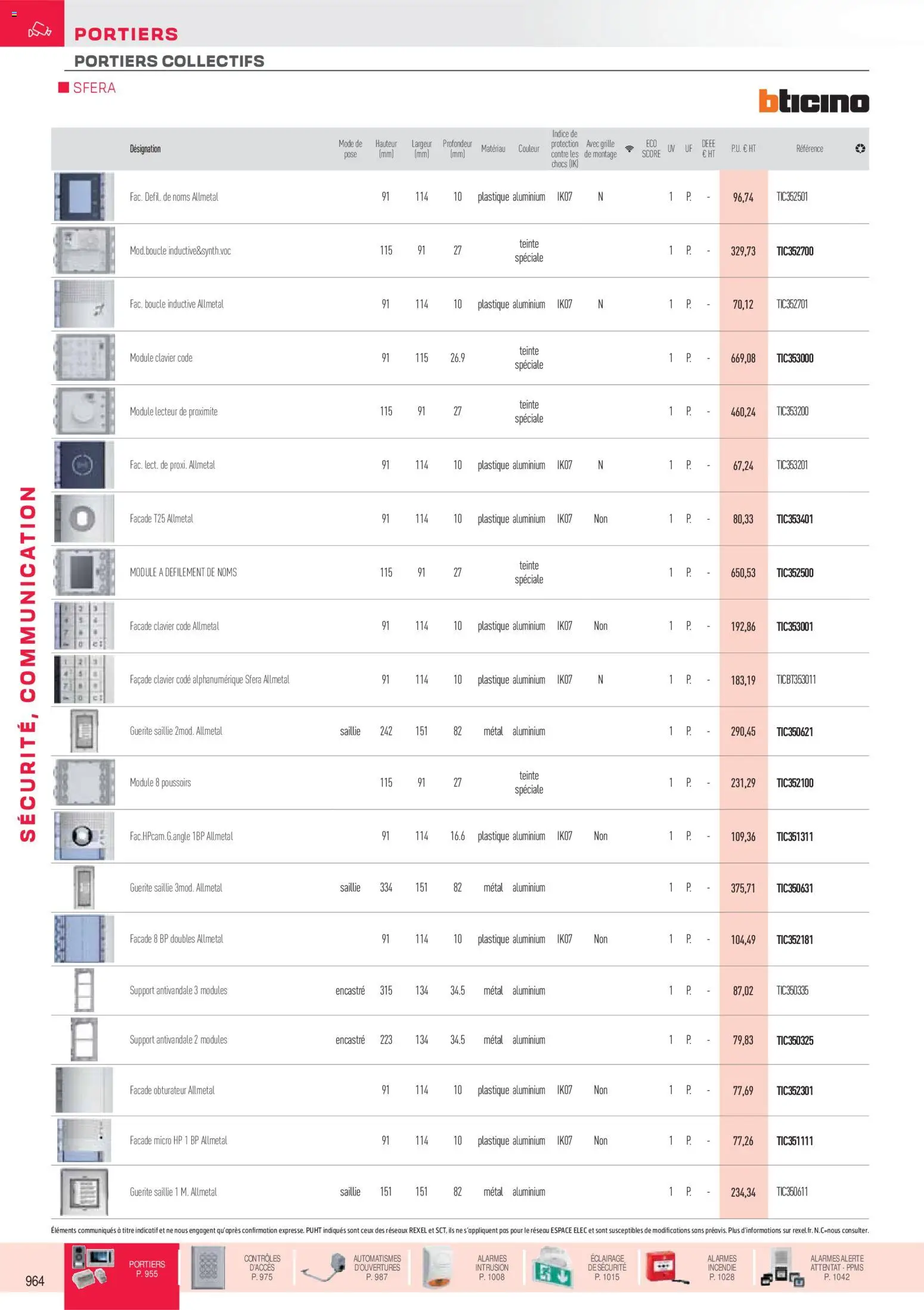 Prévisualisation de Brochure sécurité, communication du magasin Rexel formulaire valide 18/11/2025 - Clavier, Éclairage
