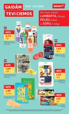 Skatīt Rimi akciju bukletu, derīgs no 14.07.2026.