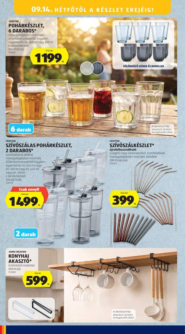 Új Aldi akciós újság 09.10.