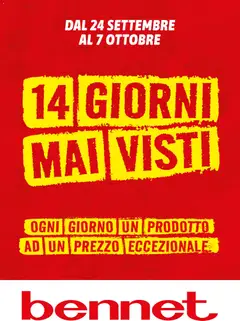 Anteprima dell'opuscolo bennet volantino dal negozio bennet valido da 24/09/2026