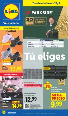 Vista previa del folleto de la tienda Lidl válido desde el 14/09/2026 