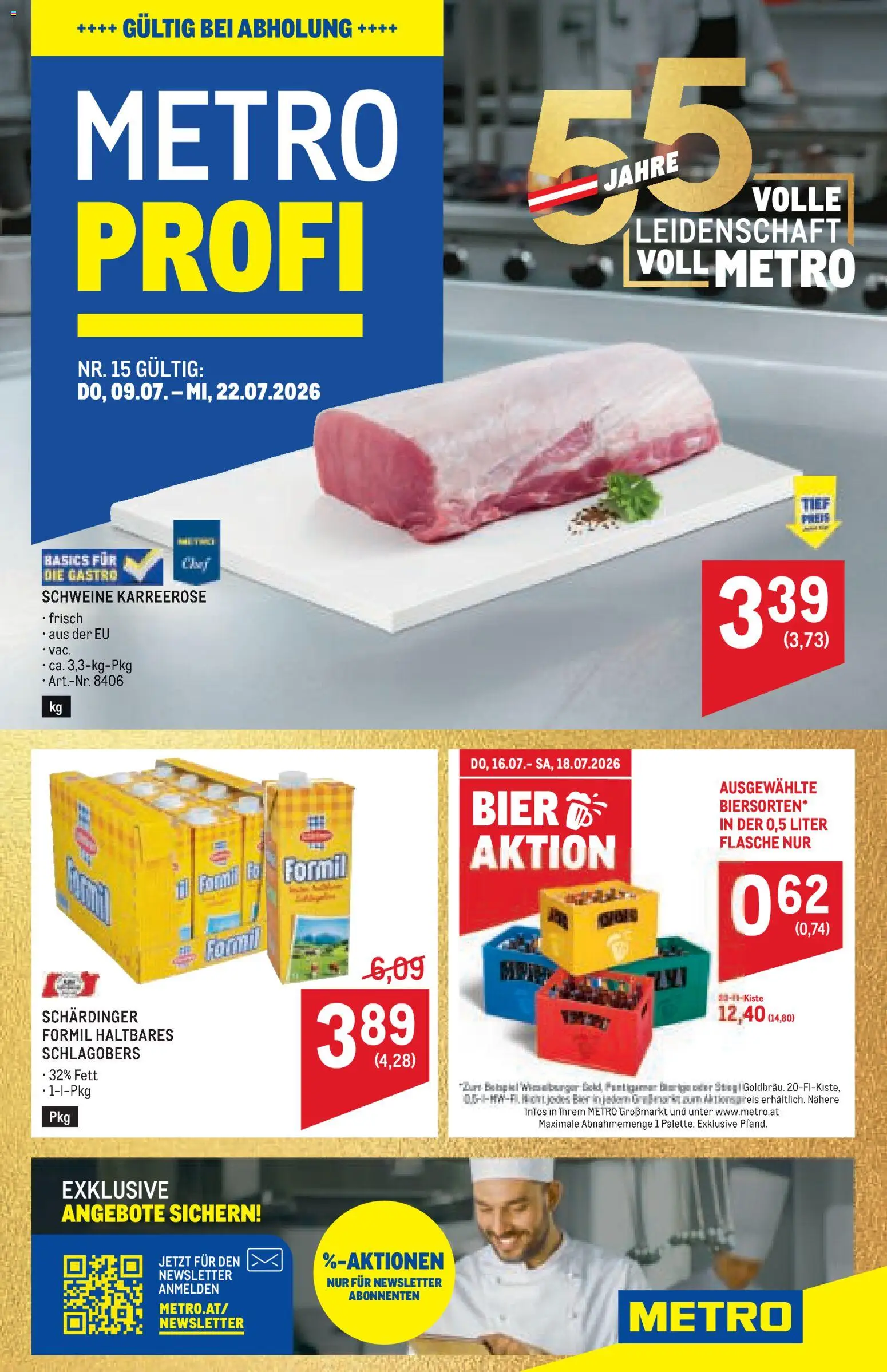 Vorschau der Angebote: Metro Metro angebote Profi gültig ab 09.07.2026