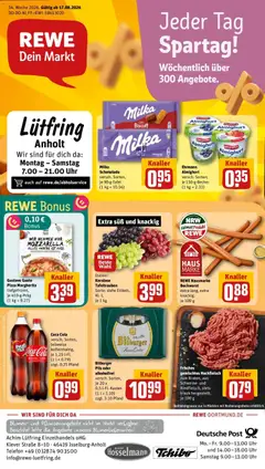 Vorschau von dem Prospekt des Geschäftes Rewe, gültig ab dem 17.08.2026