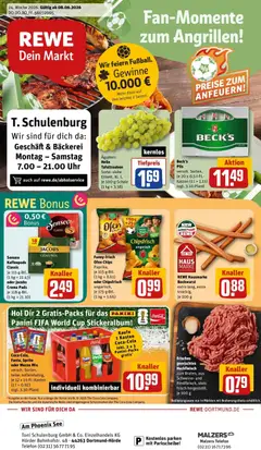 Vorschau von dem Prospekt des Geschäftes Rewe, gültig ab dem 08.06.2026