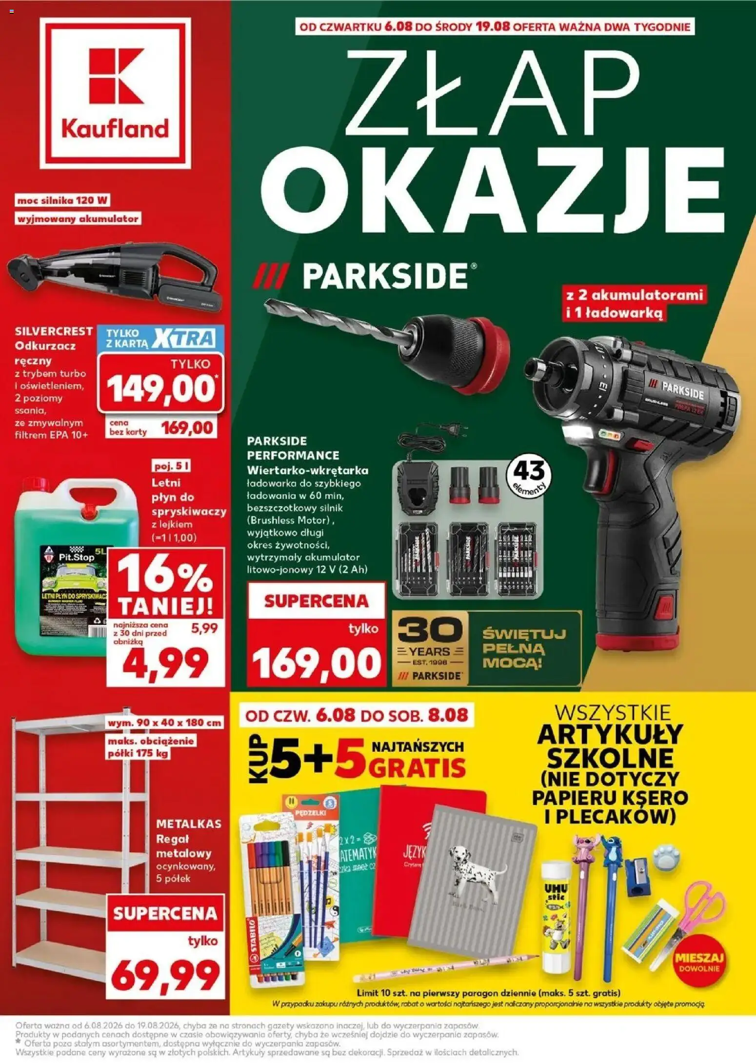 Pogląd gazetki "Kaufland gazetka - Złap Okazje" ze sklepu Kaufland ważnej od 06.08.2026