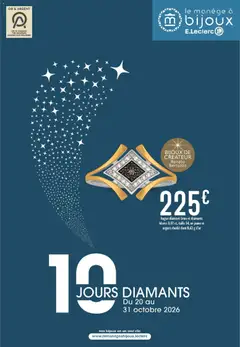 Prévisualisation de E.Leclerc 10 jours diamants du magasin E.Leclerc formulaire valide 20/10/2026