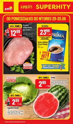 Pogląd gazetki "POLOmarket gazetka - Super Hity" ze sklepu POLOmarket ważnej od 29.06.2026