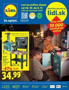 Náhľad Lidl letáku platného od 26.10.2026