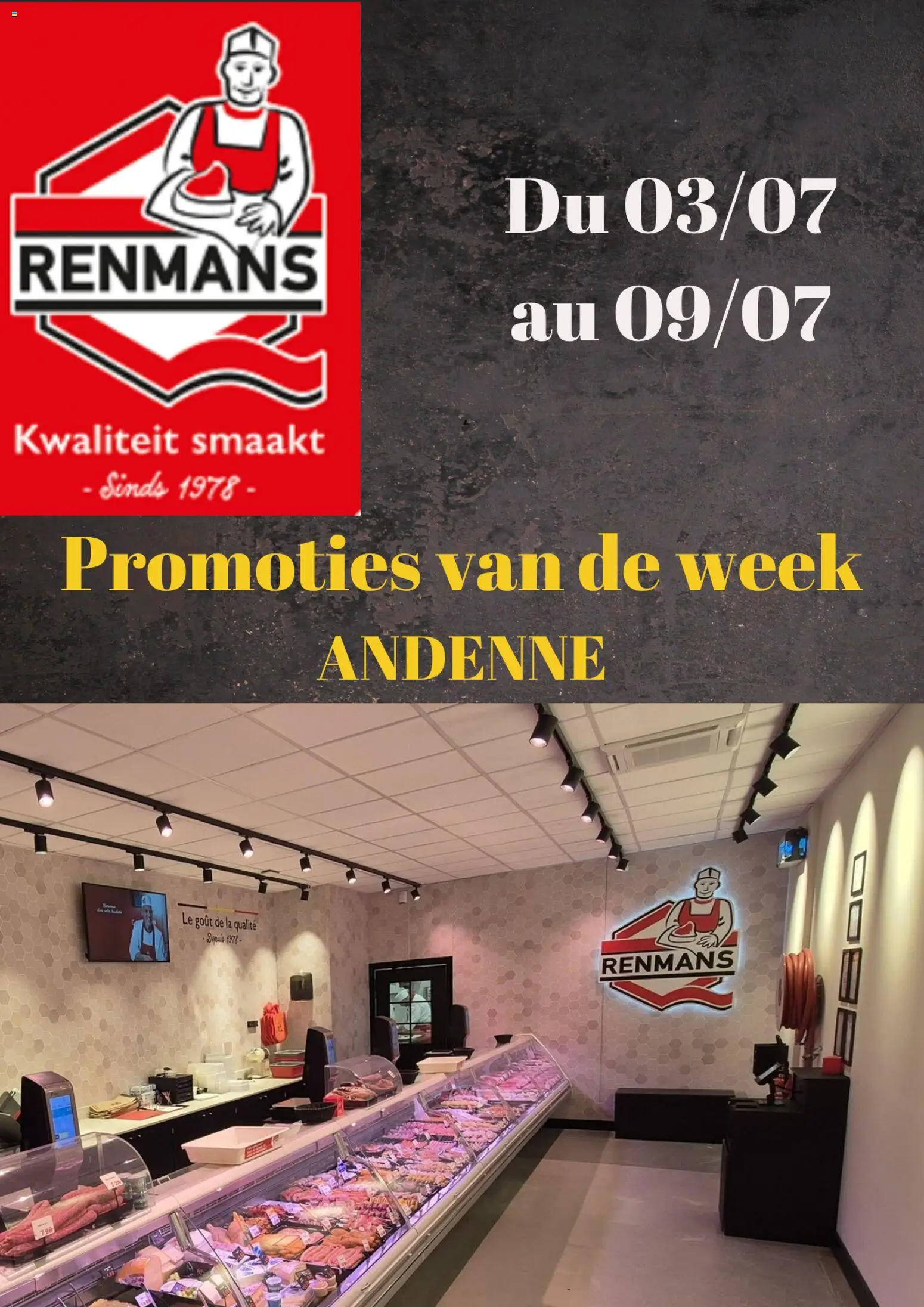 Voorbeeld van Renmans Folder / Publicité van winkel Renmans geldig vanaf 03/07/2026