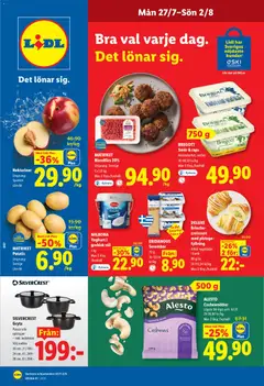 Förhandsgranska reklamblad Lidl erbjudanden från butik Lidl gäller från 27/07/2026