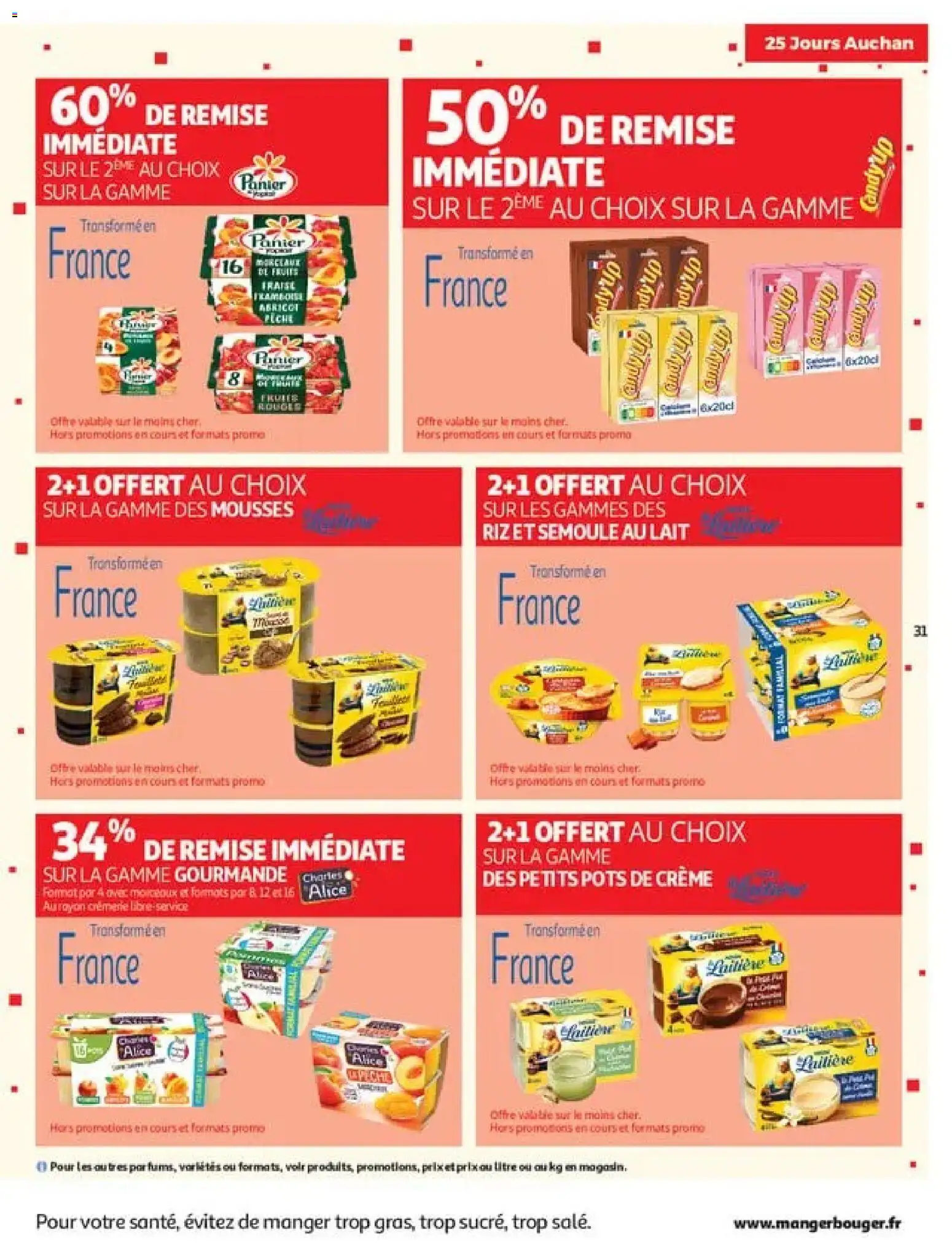 Prévisualisation de Auchan 25 jours 2 hypers du magasin Auchan formulaire valide 03/11/2026