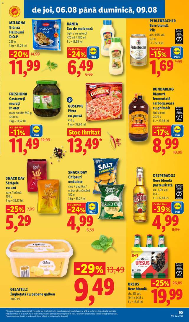Noul catalog Lidl de la 03.08.