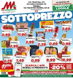 Anteprima dell'opuscolo Ma Supermercati volantino dal negozio Ma Supermercati valido da 22/07/2026