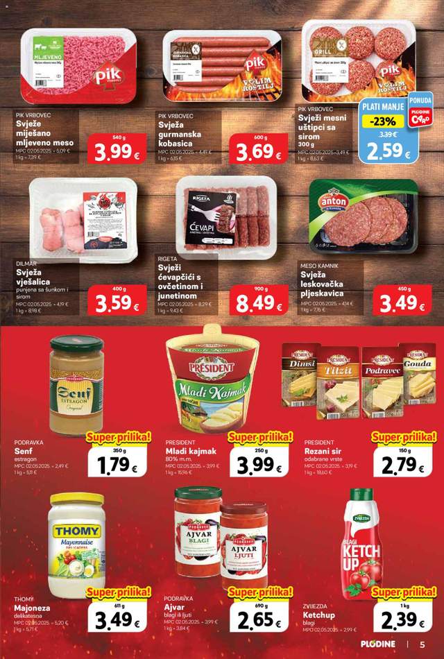 Novi Plodine katalog od 22.07.