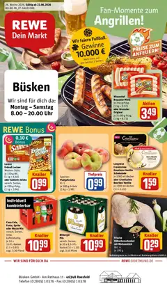 Vorschau von dem Prospekt des Geschäftes Rewe, gültig ab dem 21.06.2026