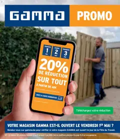 Voorbeeld van GAMMA Publicité van winkel GAMMA geldig vanaf 22/04/2026