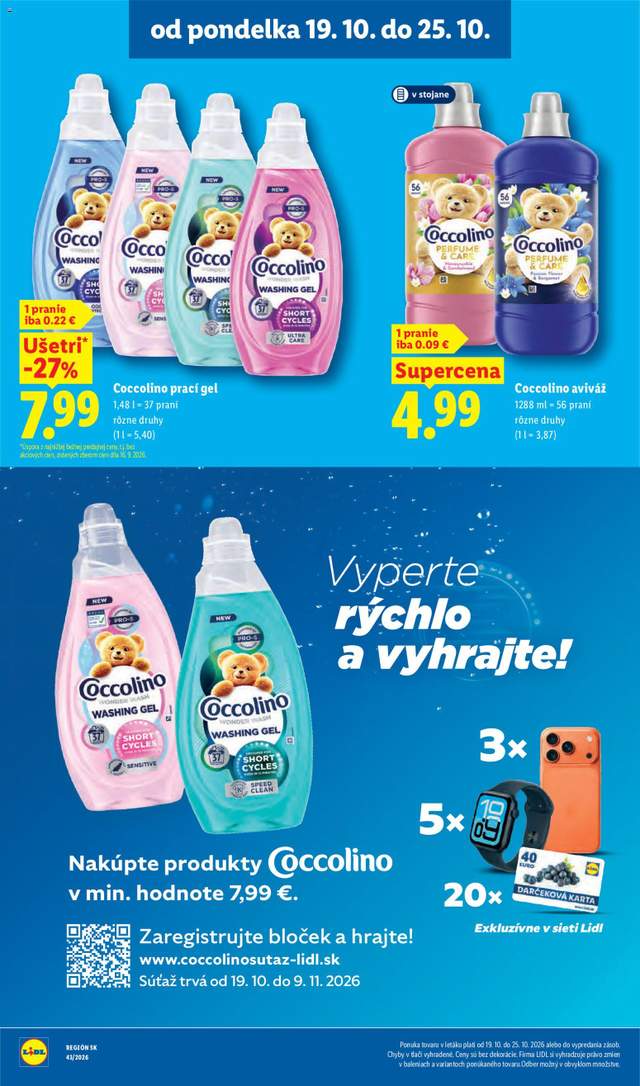 Nový Lidl leták od 19.10.