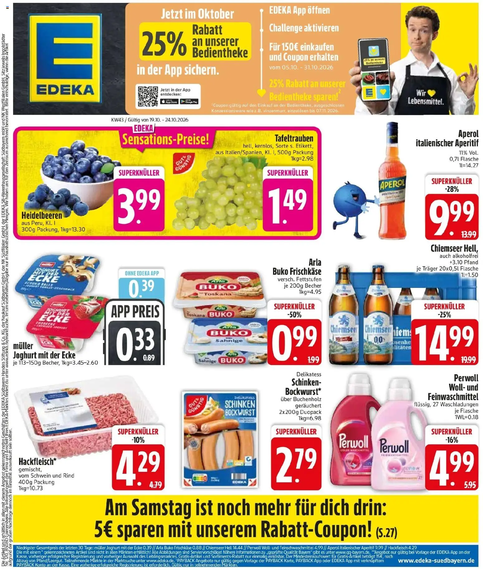 Vorschau von dem Prospekt des Geschäftes Edeka, gültig ab dem 19.10.2026