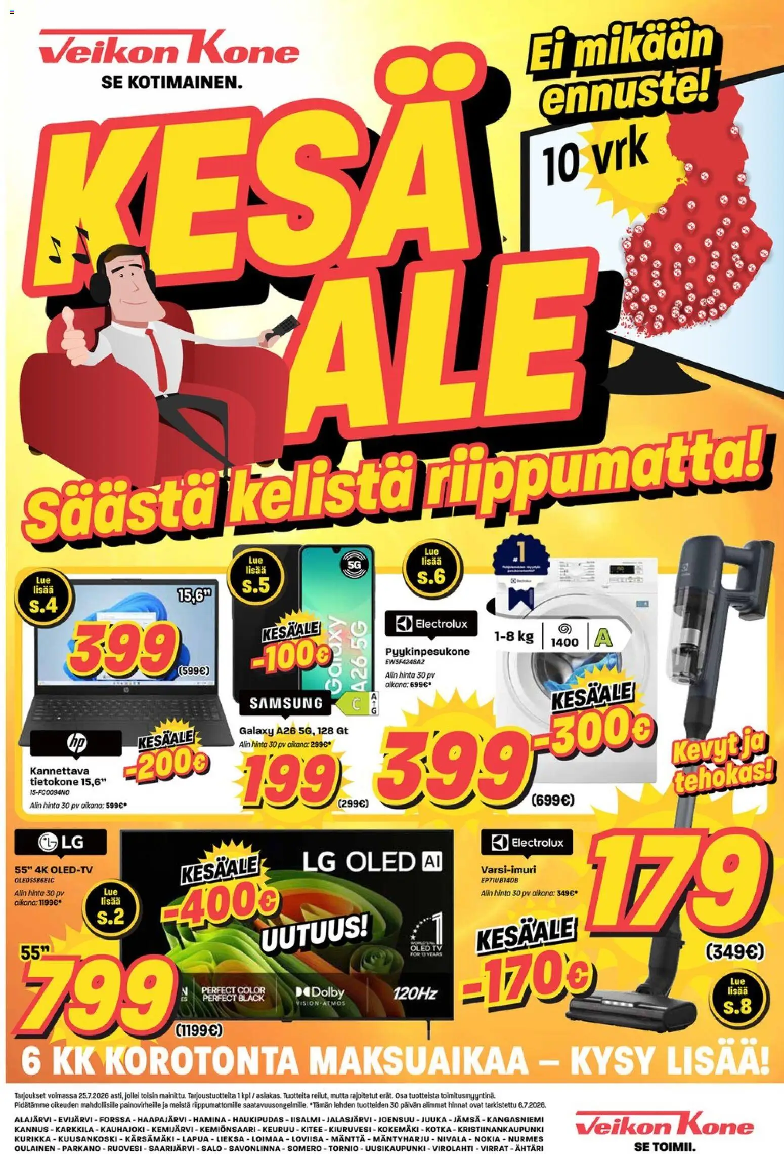 Kaupan Veikon Kone Veikon Kone tarjoukset esikatselu, voimassa 13/07/2026