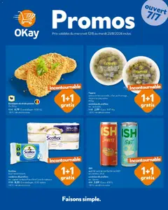 Prévisualisation de OKay Publicité du magasin OKay formulaire valide 12/08/2026