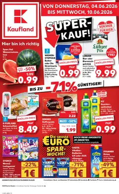 Vorschau von dem Prospekt des Geschäftes Kaufland, gültig ab dem 04.06.2026
