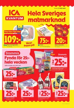 Förhandsgranska reklamblad Aktuella erbjudanden från butik ICA Kvantum gäller från 10/08/2026