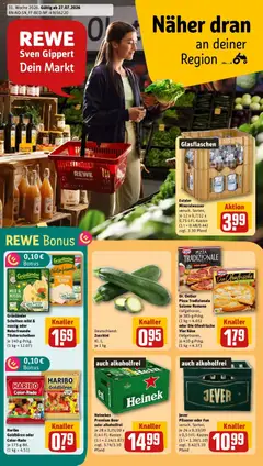 Vorschau von dem Prospekt des Geschäftes Rewe, gültig ab dem 27.07.2026