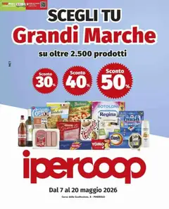 Anteprima dell'opuscolo Ipercoop volantino dal negozio Ipercoop valido da 07/05/2026