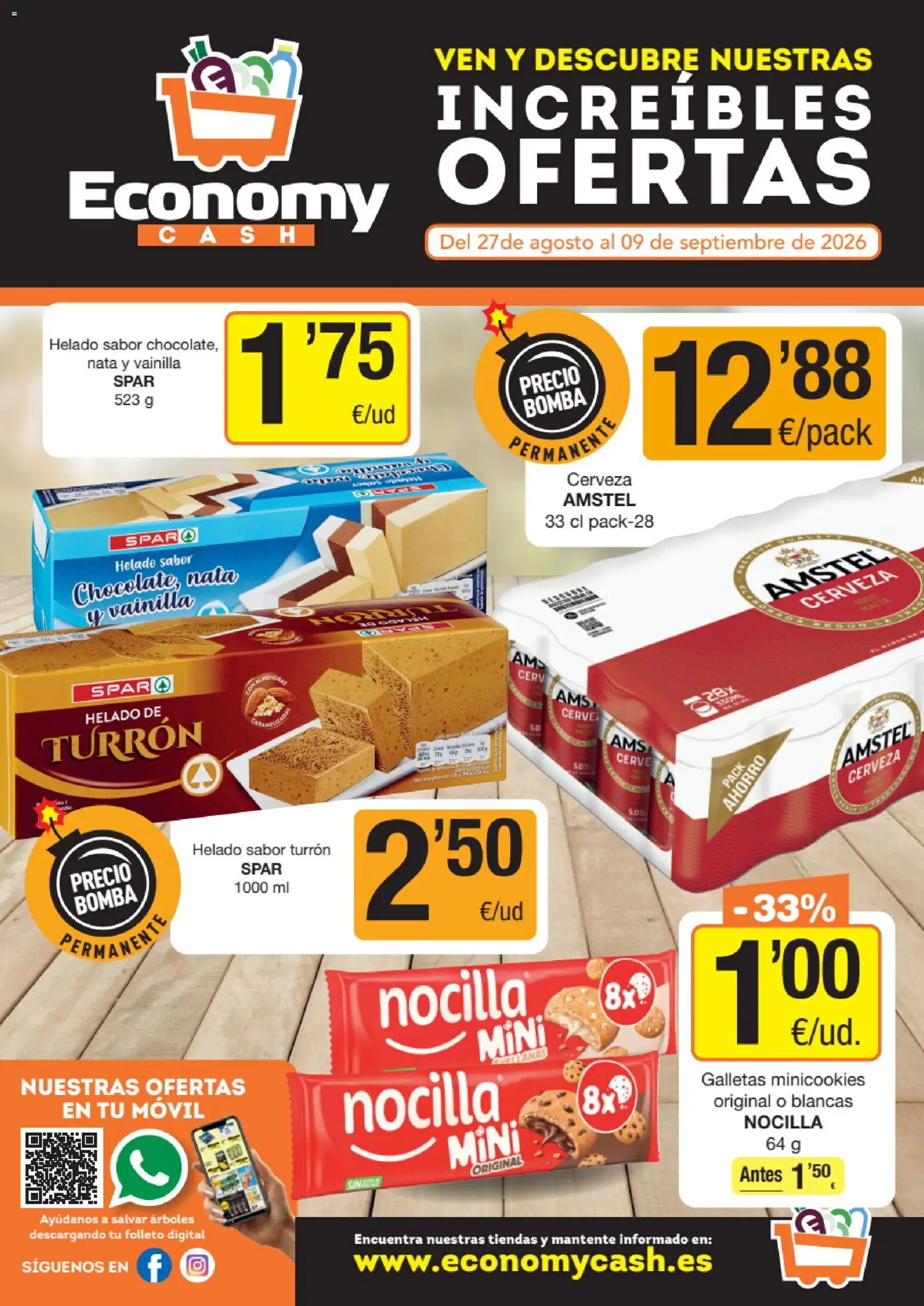 Vista previa del folleto de la tienda Economy Cash válido desde el 27/08/2026 