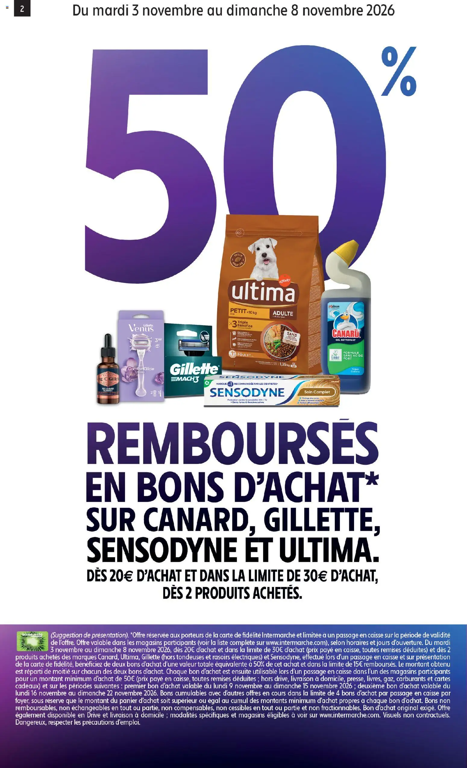 Prévisualisation de Intermarché catalogue du magasin Intermarché formulaire valide 03/11/2026