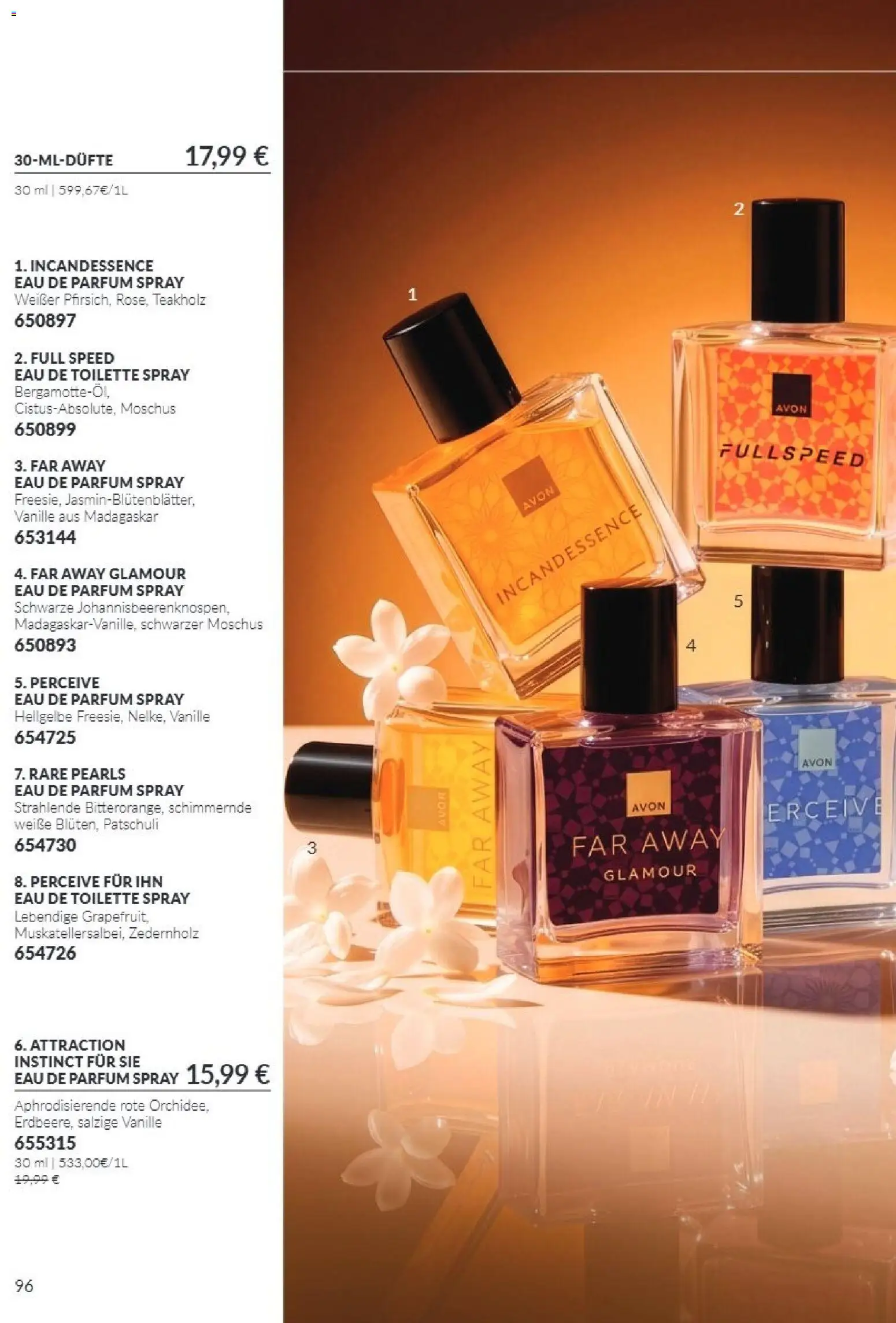 Vorschau von dem Prospekt des Geschäftes Avon, gültig ab dem 01.10.2026 - Toilette, Parfüm, Eau de Toilette, Vanille, Eau de Parfum