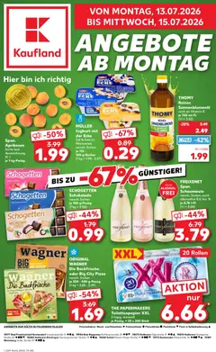 Voorbeeld van Kaufland DE -DE Folder van winkel Kaufland DE geldig vanaf 13-07-2026