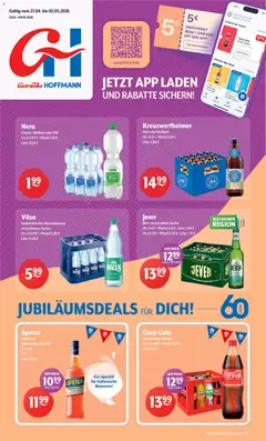 Vorschau von dem Prospekt des Geschäftes Getränke Hoffmann, gültig ab dem 27.04.2026