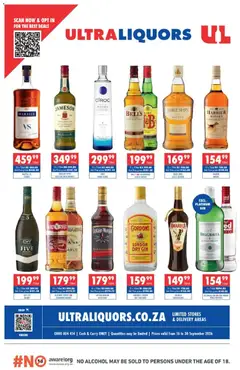 Preview of Ultra Liquors flyer valid from 16/09/2026