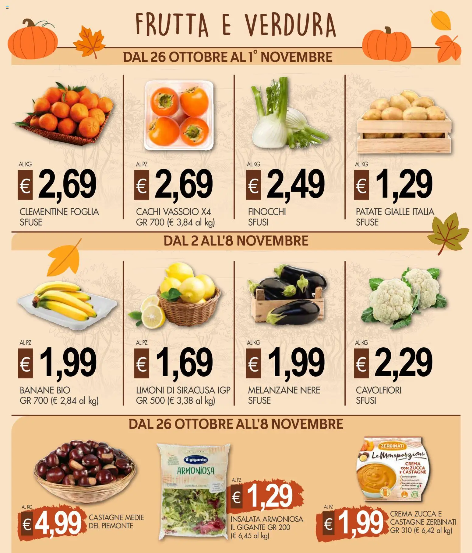Anteprima dell'opuscolo Presto Fresco volantino dal negozio Presto Fresco valido da 26/10/2026