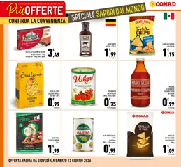 Anteprima dell'opuscolo Conad volantino Più Offerte Campania dal negozio Conad valido da 04/06/2026