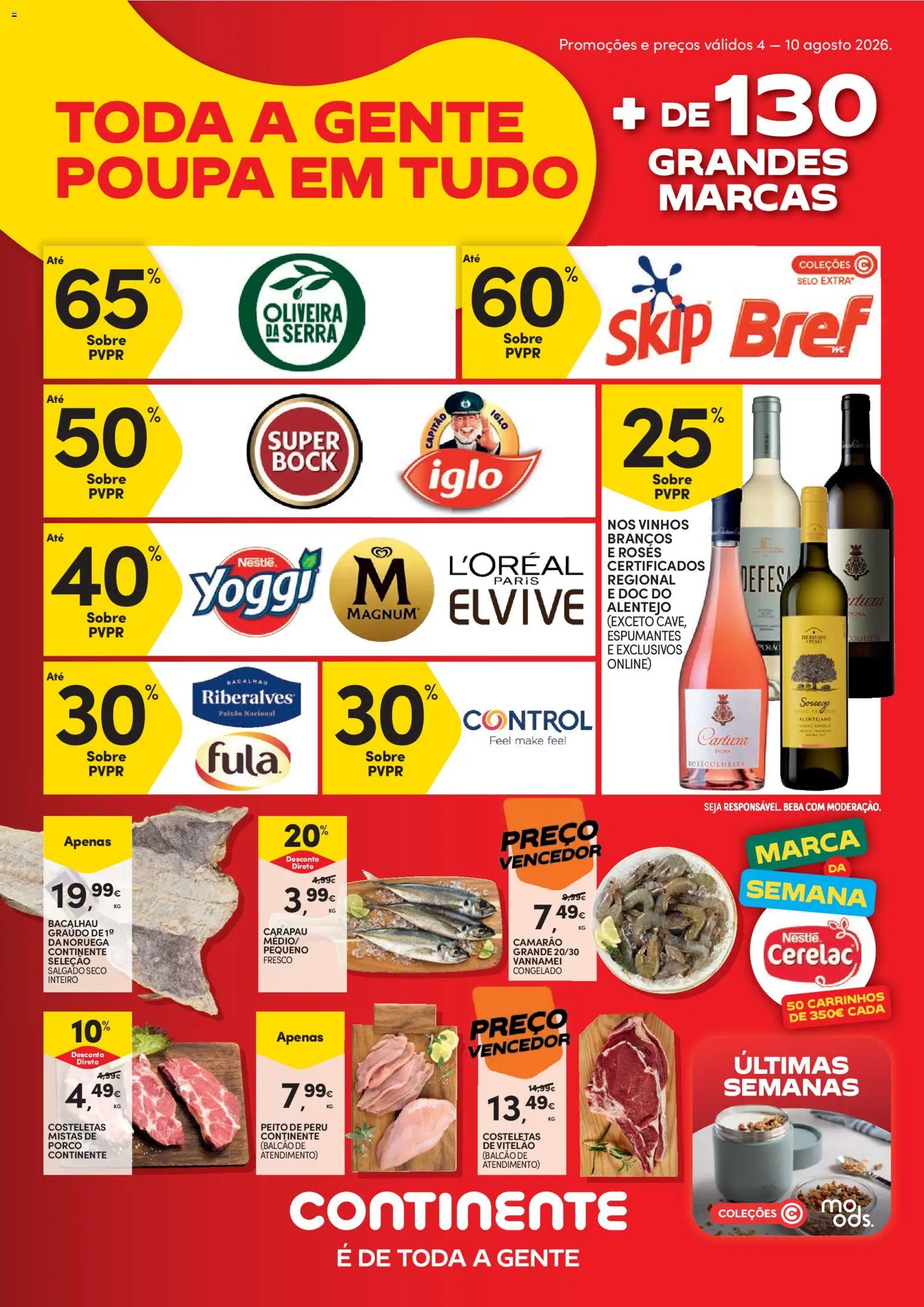 Pré-visualização do folheto da loja Continente válida a partir de 04/08/2026